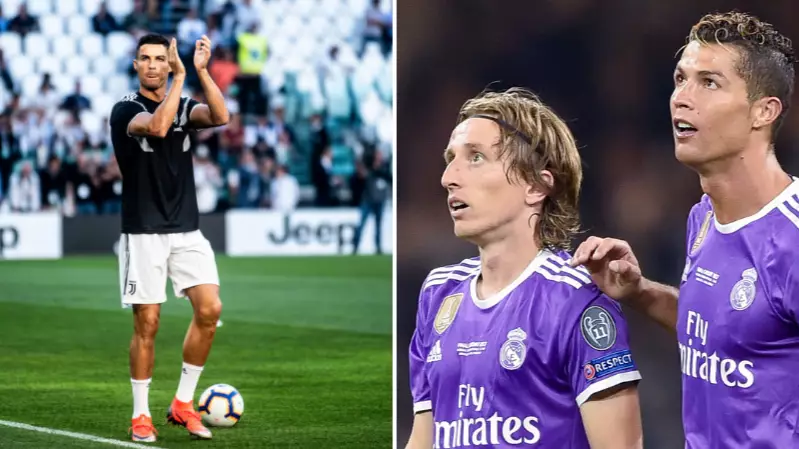 Luka Modric Reveals The Bet He Made With Real Madrid Teammate Over Cristiano Ronaldo
