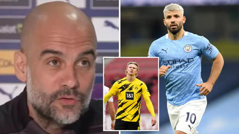 Pep Guardiola Claims Manchester City Might Not Replace Sergio Aguero