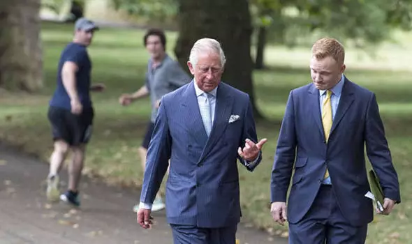 Joggers Shocked To See Prince Charles Strolling Through Their Park