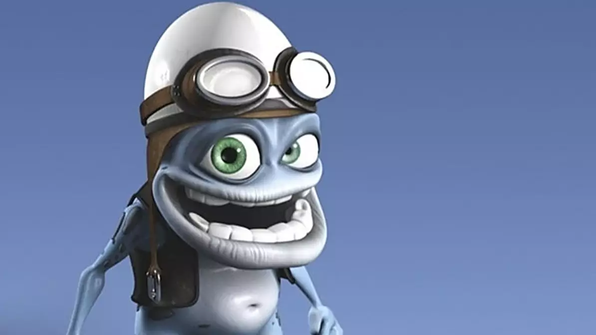 People Are Just Discovering That The Crazy Frog Had His Penis Out The Whole Time
