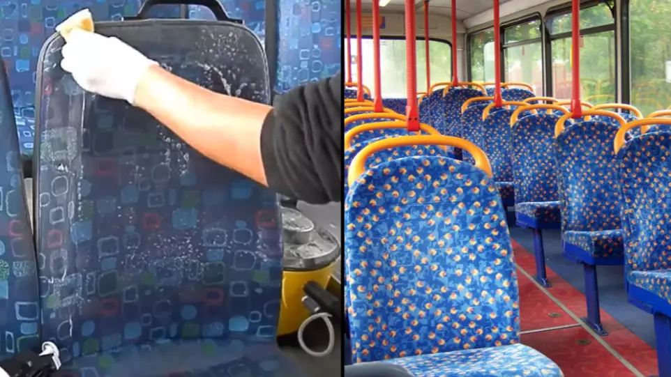 There's A Genuine Reason Why Bus Seats Are Covered In Hideous Patterns And This Proves It
