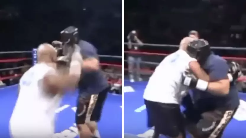 When Mike Tyson Stopped An Opponent From Falling After Trademark Right Hook