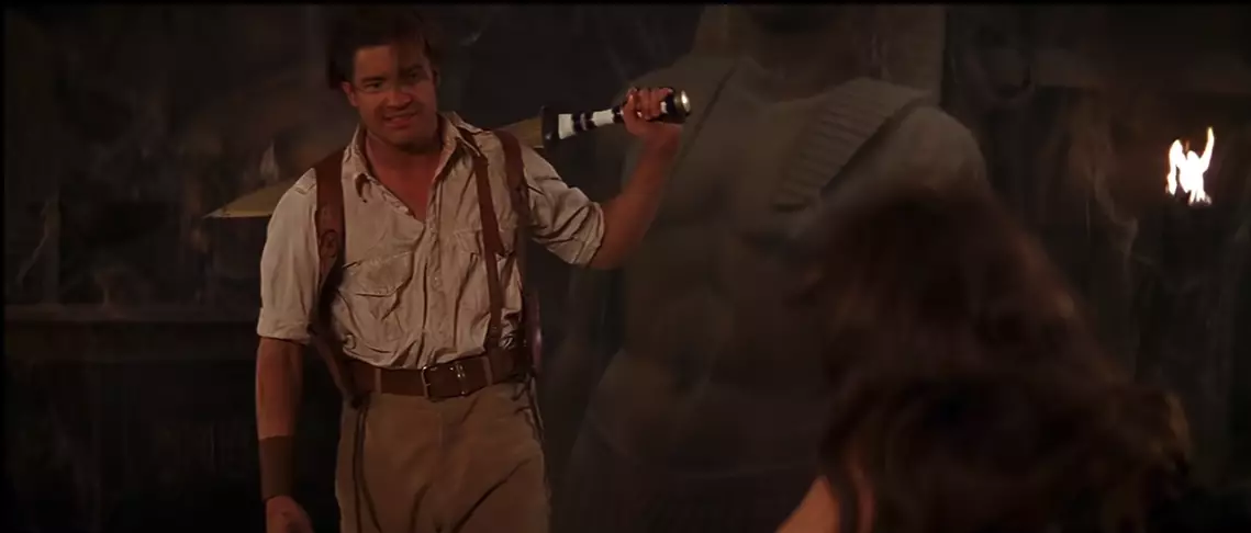 Brendan Fraser in The Mummy (1999). (