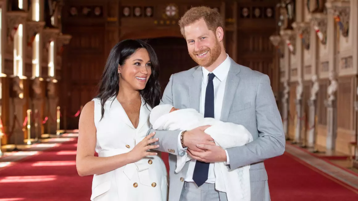 Harry And Meghan Make First Appearance With New Son