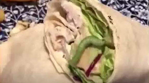 Couple Shocked To Find Caterpillar In Chicken Wrap At Wetherspoon Pub