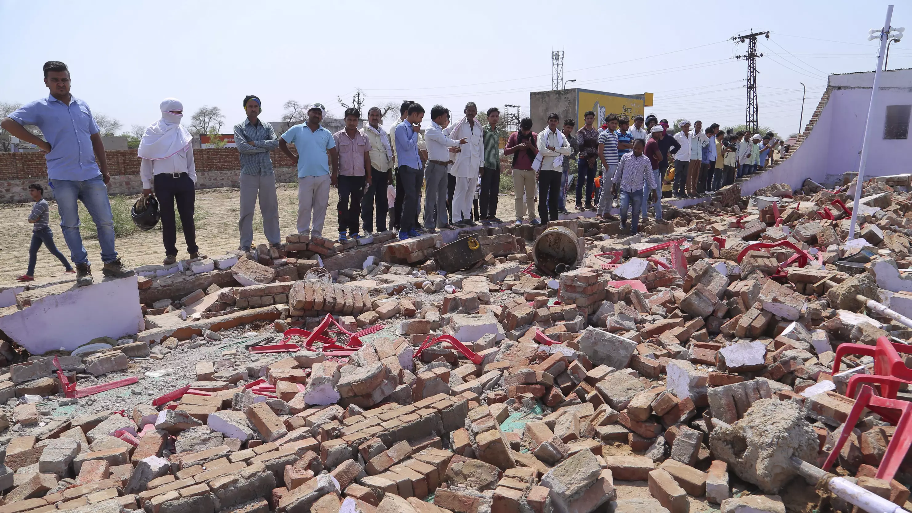 At Least 25 Dead As Wall Collapses During Indian Wedding