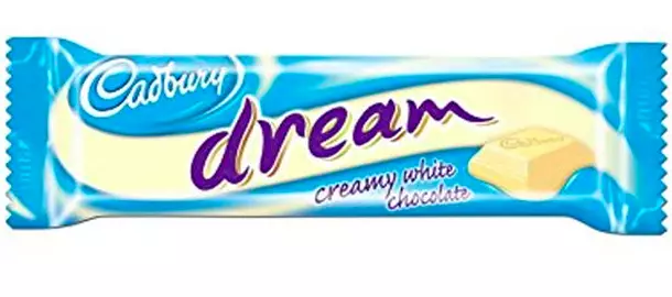 But for some chocolate fans the new bar reminds them of an old favourite - the Cadbury Dream bar (
