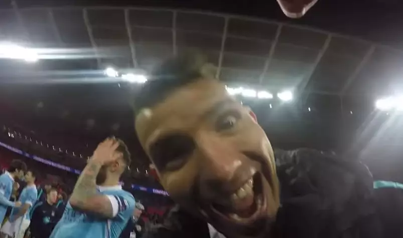 WATCH: Manchester City's Capital One Cup Celebrations Captured On GoPro