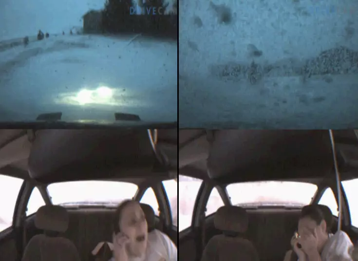 Dashcam Footage Shows Teen Crashing Car While Talking On The Phone