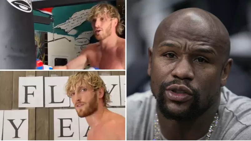Logan Paul Brutally Taunts Floyd Mayweather In Video Call Out
