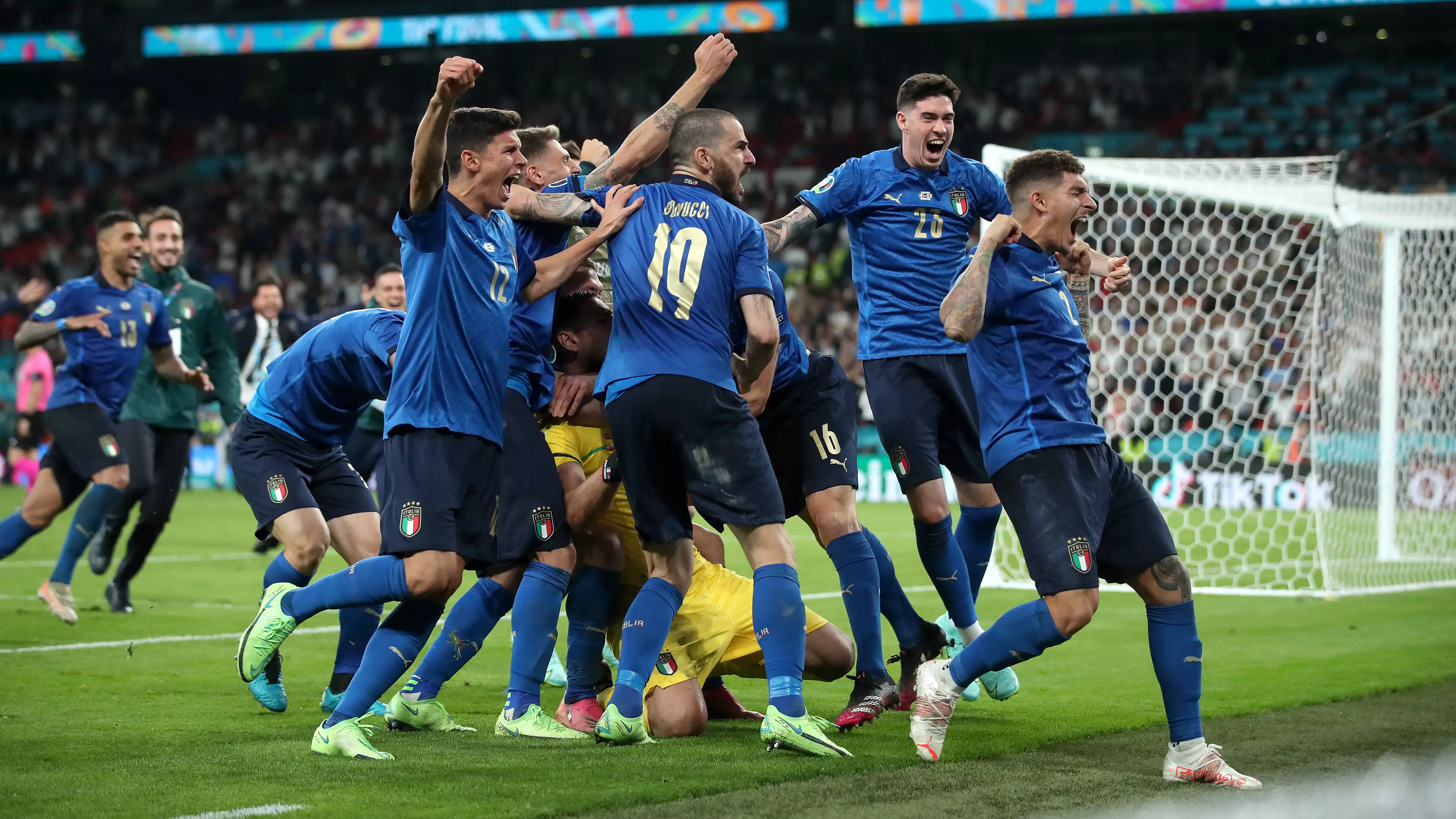 Italy Beat England On Penalties To Win Euro 2020