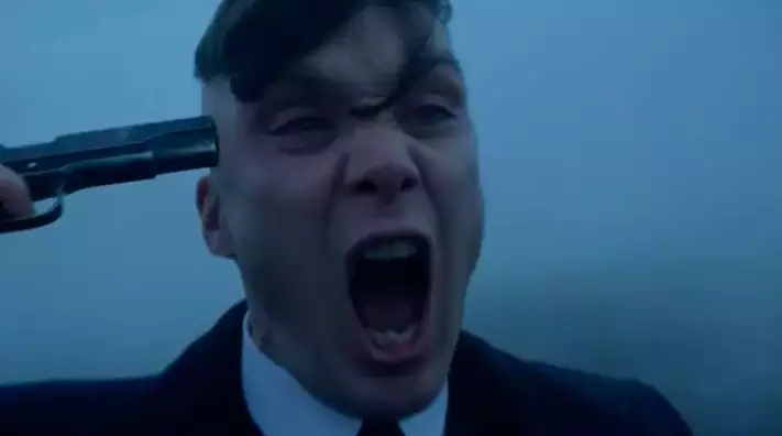 Series 5 ended with Tommy holding a gun to his head (