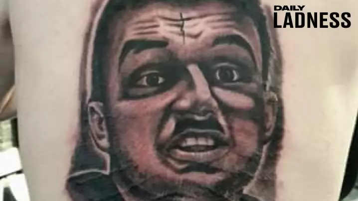 Lad Gets 'Worst Photo' Of Himself Tattooed On His Back