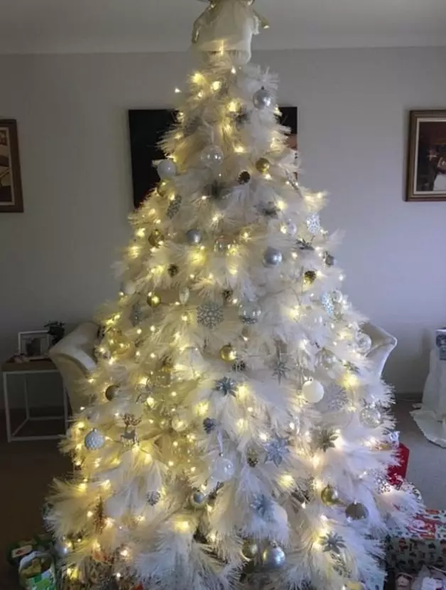 Most of their trees take about two hours to put together.