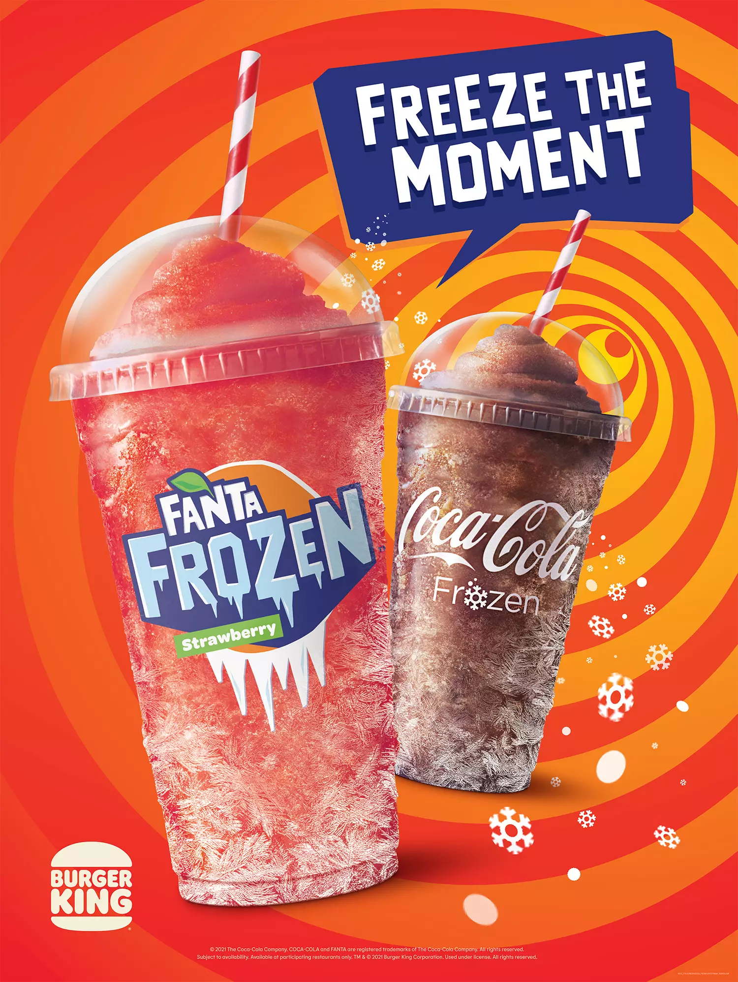 You can now buy Frozen Strawberry Fanta at Burger King (