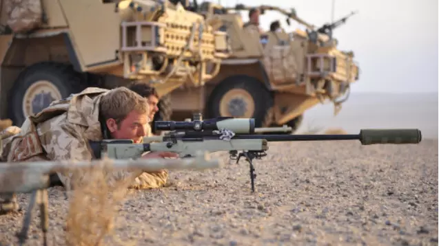 British Sniper Once Took Out Six Terrorists With A Single Shot