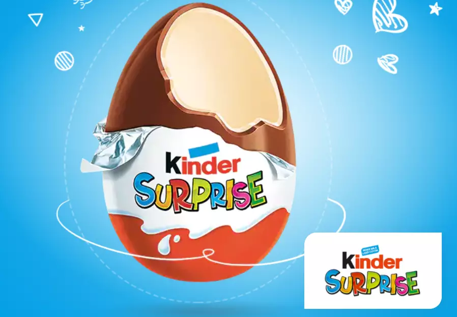 Cannabis was found inside the Kinder egg.