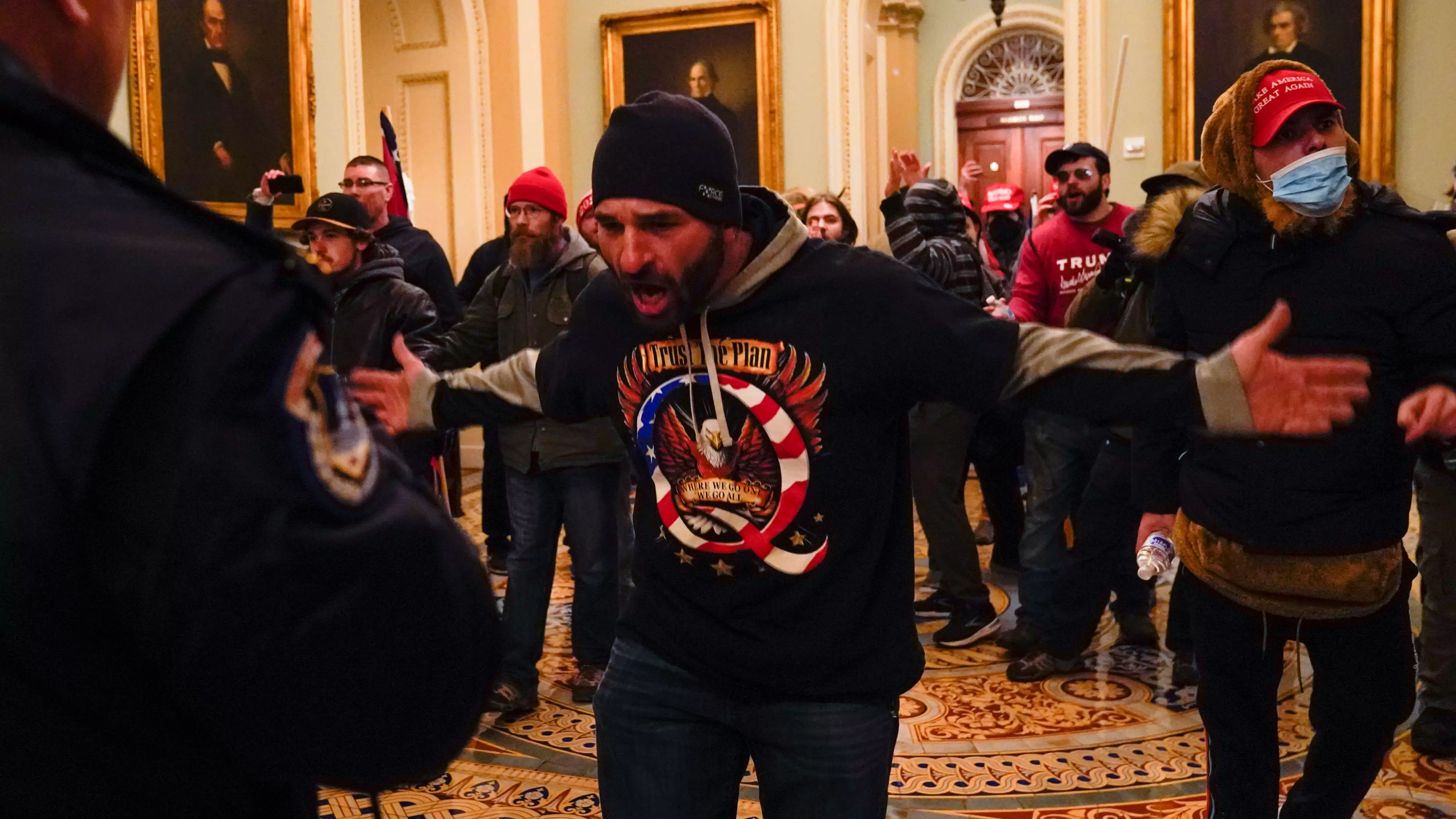 Trump Protestors Have Broken Into The Senate As Capitol Building Is Thrown Into Lockdown