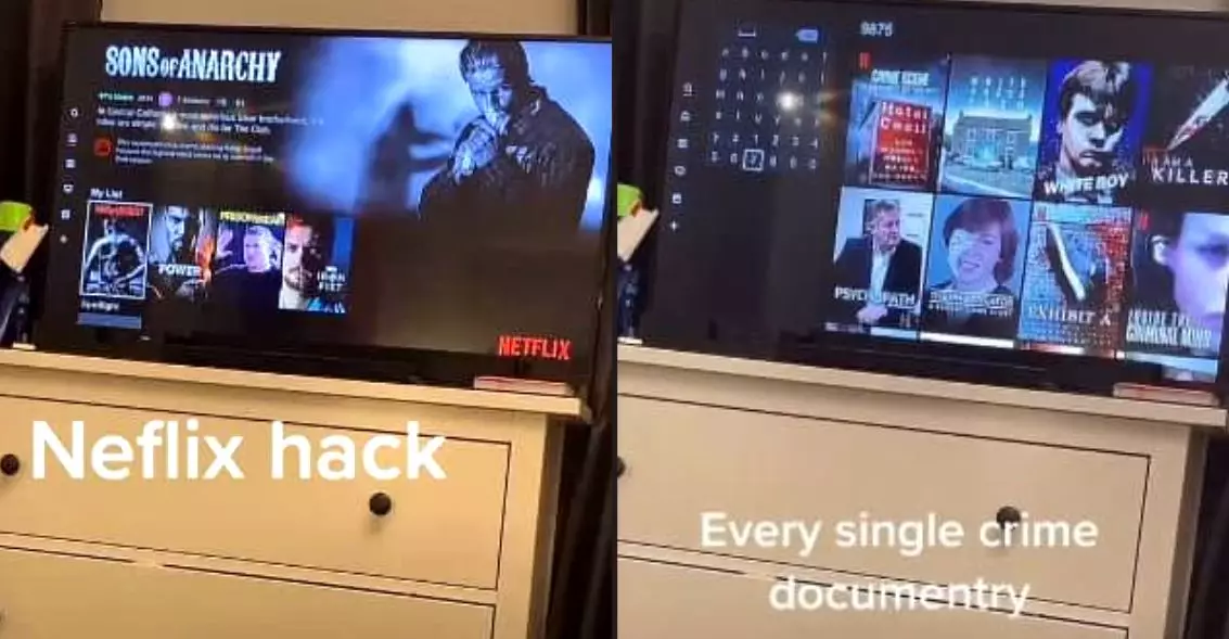 Typing Code Into Netflix Brings Up All Its Crime Documentaries