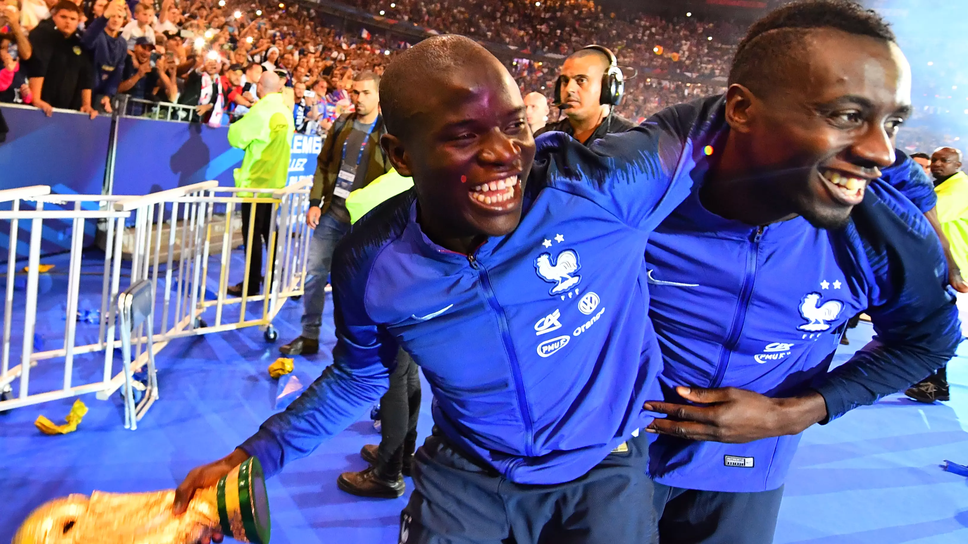 Blaise Matuidi Has A Hilarious Reaction To The Football Leaks Involving N'Golo Kante