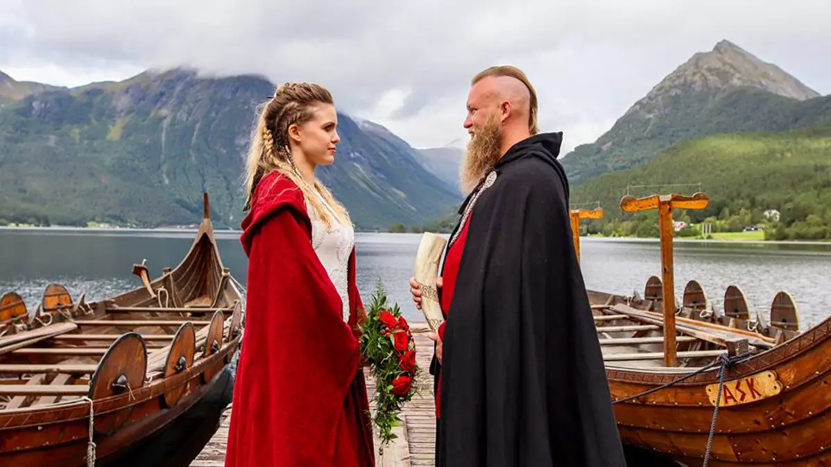 Couple Have Traditional Viking Wedding Which Included A Blood Sacrifice