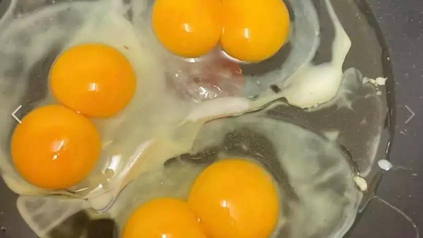 Mum Beats One In 25 Billion Odds By Cracking Open Seven Double Yolkers