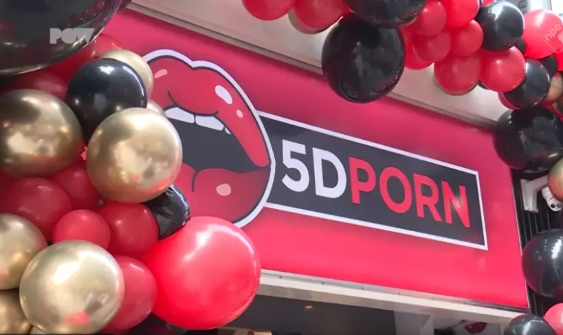 A new '5D' porn cinema has opened in Amsterdam.