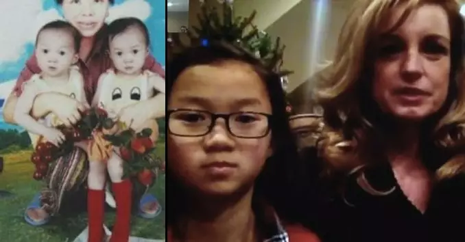 Mum Discovers Her Daughter Has A Secret Twin While Getting Her A Christmas Present