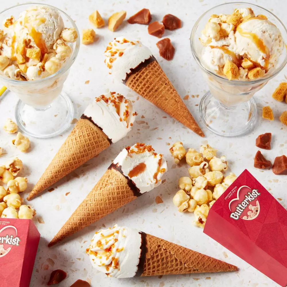 The ice creams will be on sale in Iceland stores from 12 April (