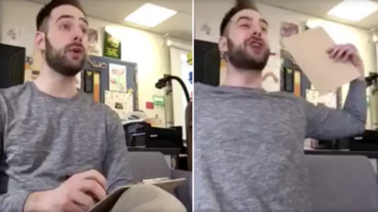 Teacher LAD Leaves Kids Outraged With April Fool's Spelling Prank