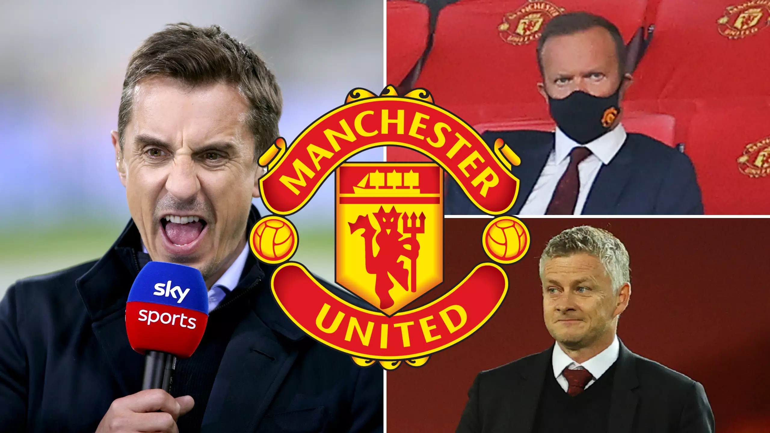 Gary Neville Tells Manchester United The Three Signings They Must Make In Scathing Transfer Rant