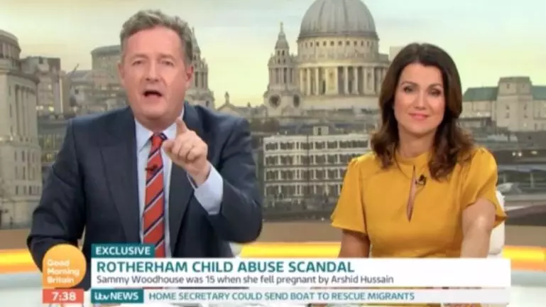 Piers Morgan Flies Into Explosive Rant Over Rotherham Sex Abuse Scandal On Good Morning Britain