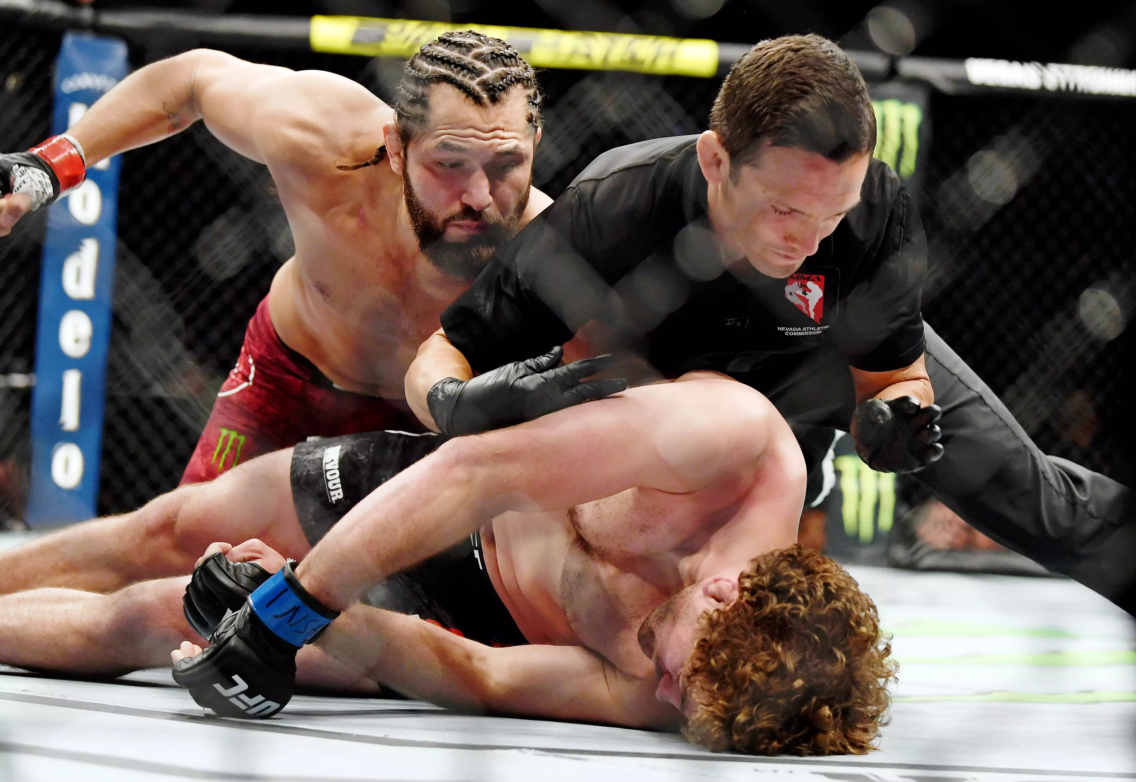 Askren was knocked out by Jorge Masvidal in the fastest ever UFC KO.