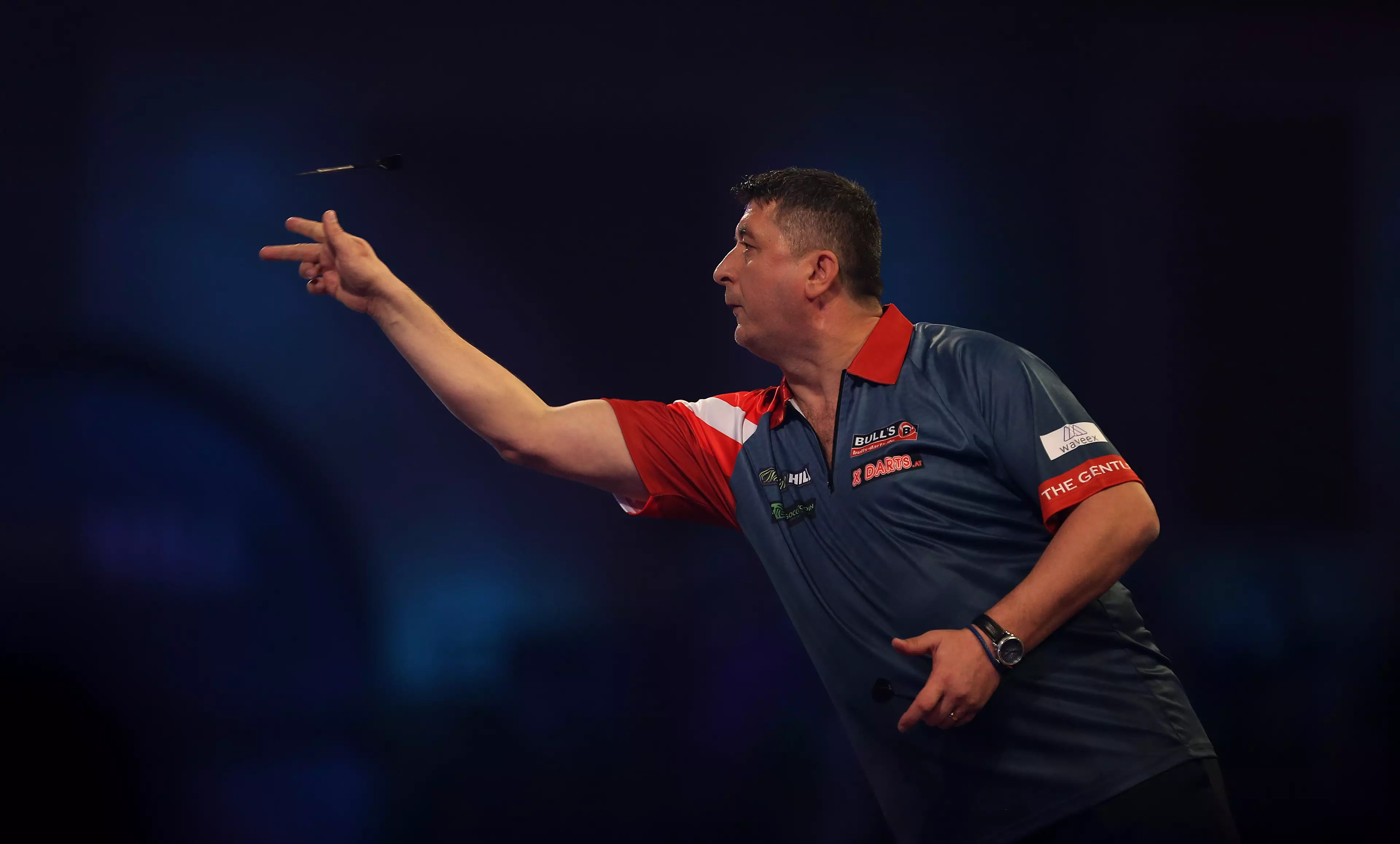 Sherrock beat Mensur Suljovic, who is ranked 11th in the world.