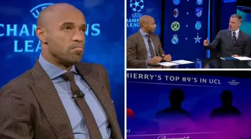 Thierry Henry Names His Top Three Strikers In This Season's Champions League