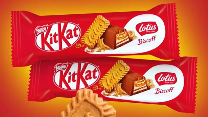You Can Now Buy Mini Biscoff KitKats