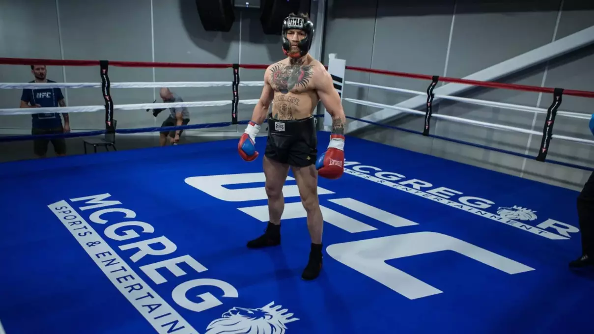 Conor McGregor Showboats During Latest Sparring Session In Preparation For Mayweather Fight
