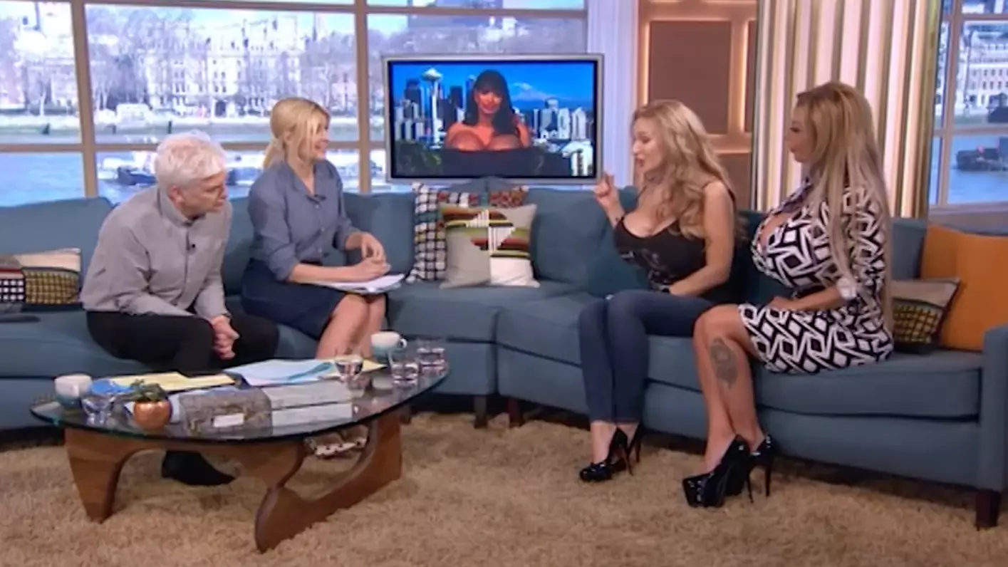 Holly And Phil Shocked As Women Discuss Supersize Breast Implants On 'This Morning' 