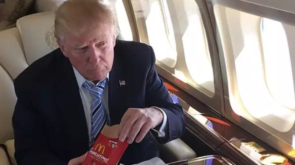 US President Donald Trump’s Standard McDonald’s Order Is Immense