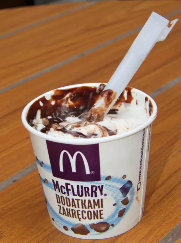 The McBroken app was welcomed by McFlurry fans (