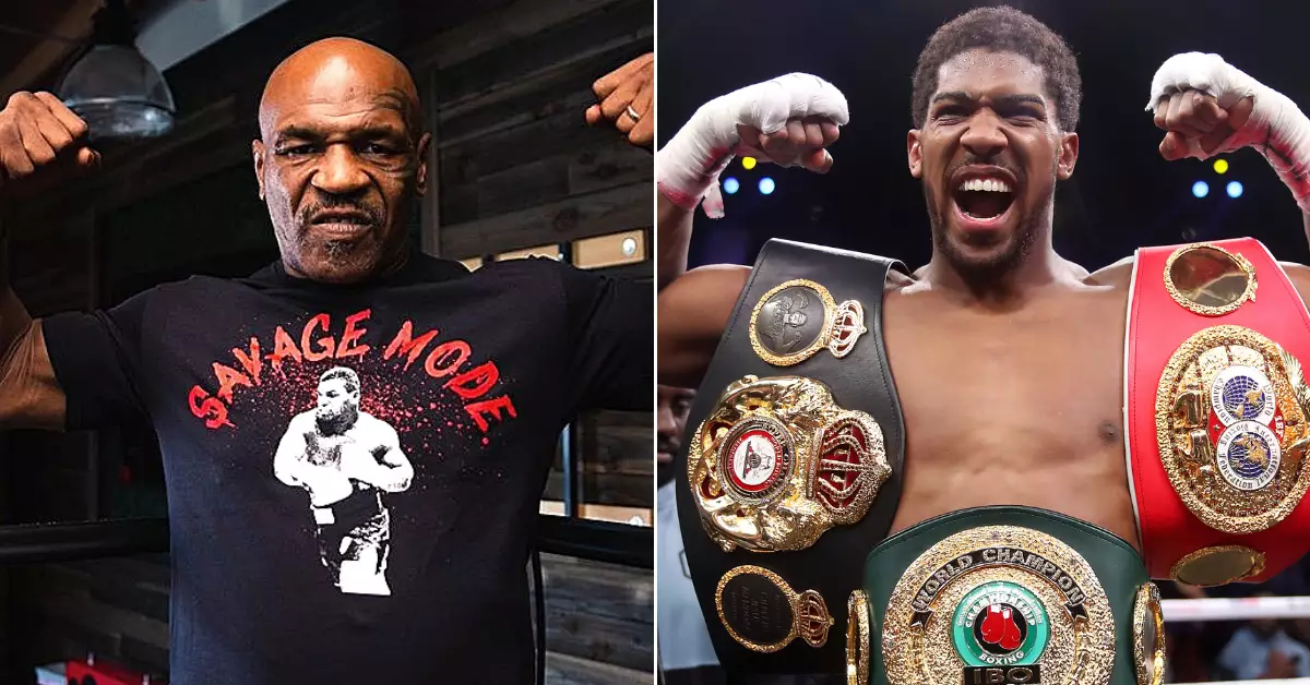 Mike Tyson Says He’s Willing To Fight Anthony Joshua After Beating Roy Jones