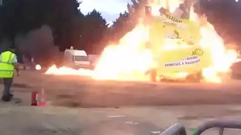 Shocking Footage Shows The Carnival Fireworks Explosion In France That Left 30 Injured