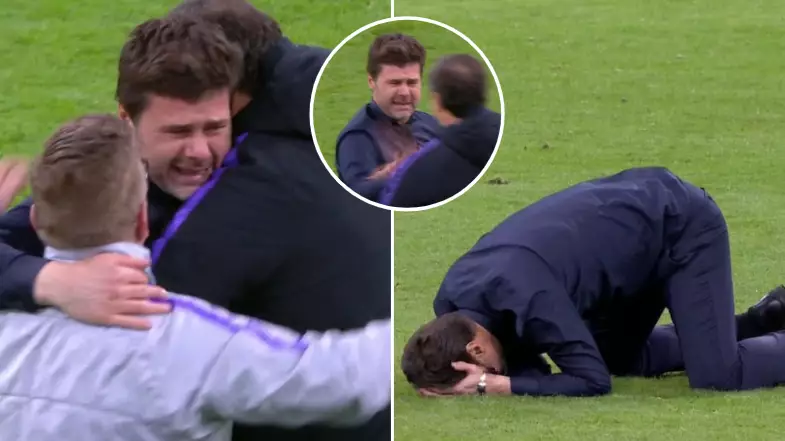 Mauricio Pochettino Couldn't Stop Crying Tears Of Joy After Incredible Comeback 