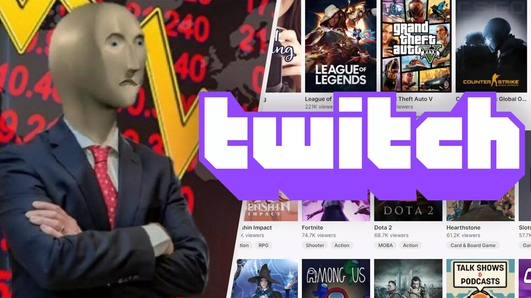Twitch Sees Users Drop During Content Creator Strikes