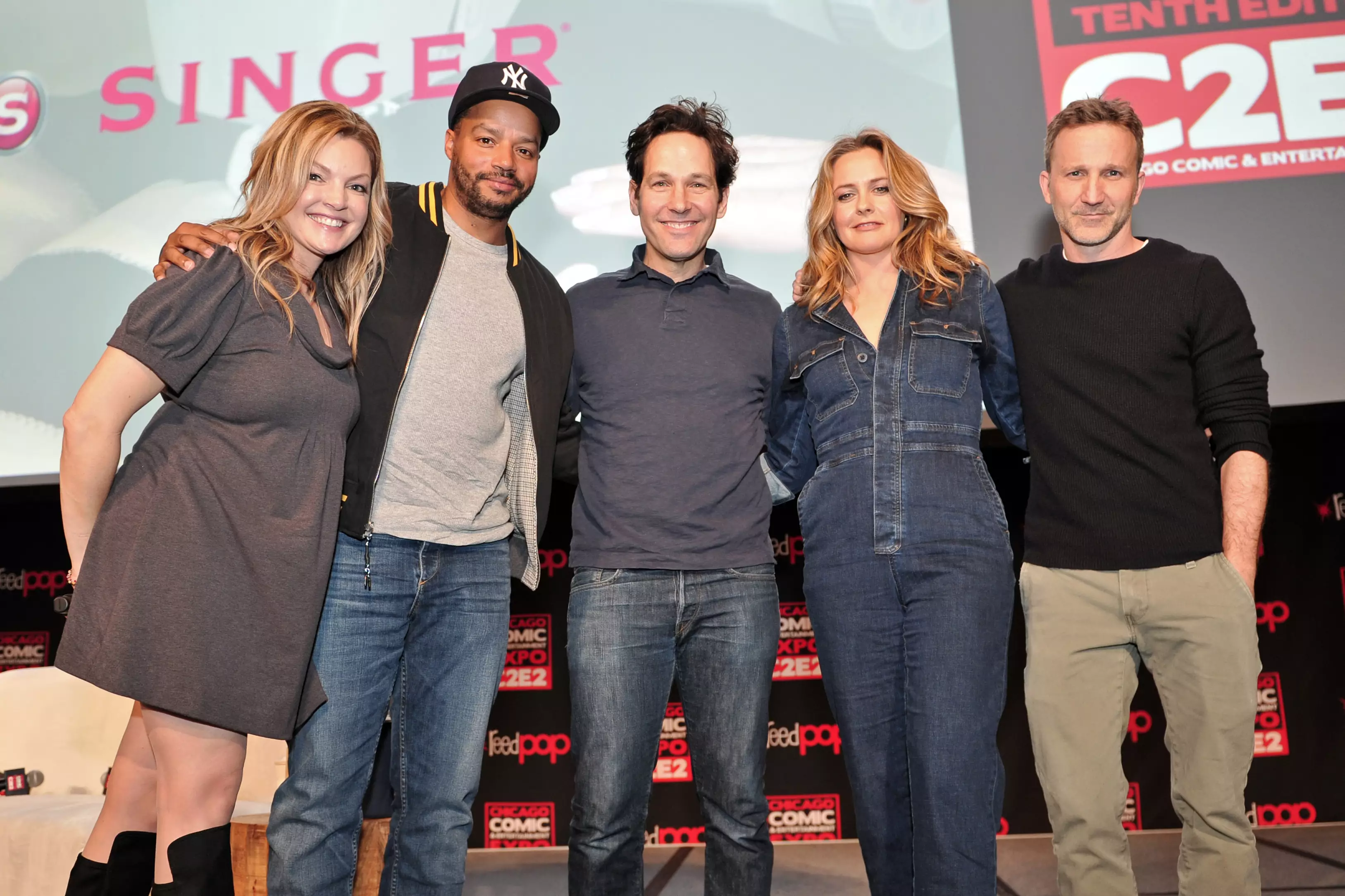 The actor revealed his secret during a reunion of the cast of Clueless.