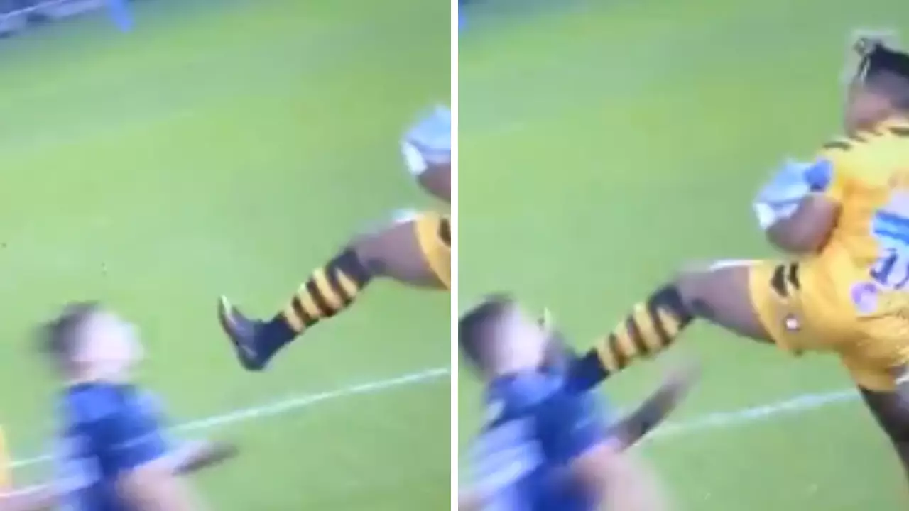 Rugby Union Star Sent Off For Kung-Fu Kick To Opponent's Face