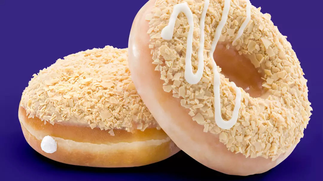 Krispy Kreme Has Released Two Caramilk Donuts In Australia