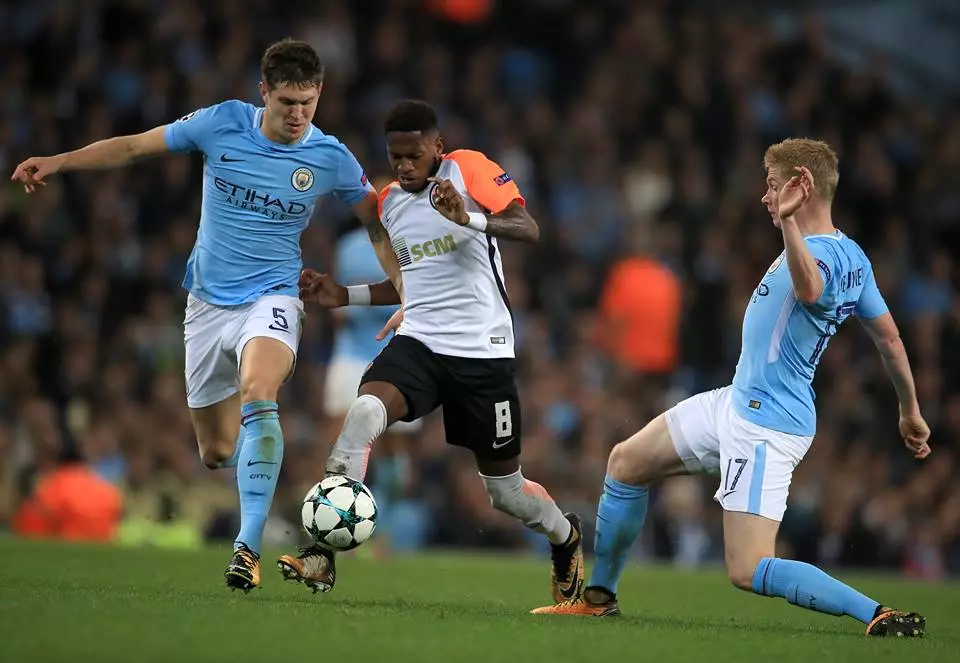 Fred impressed against Manchester City in the Champions League. Image: PA