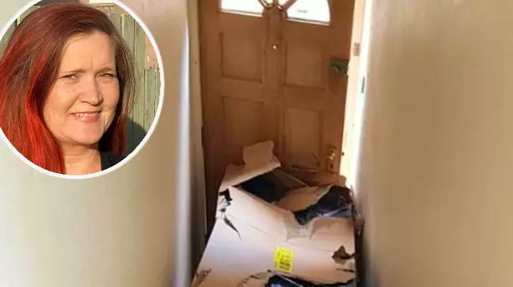 Woman And Son 'Trapped' In Home For Two Days After Argos Delivery Men Block Door With Sofas