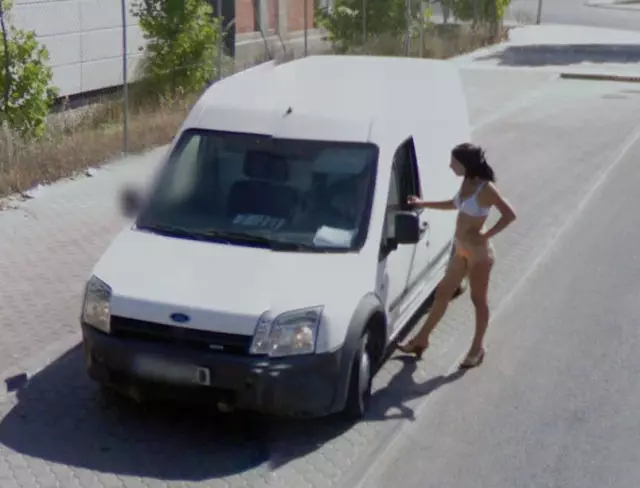 Google Maps Captures Prostitutes On The Streets.